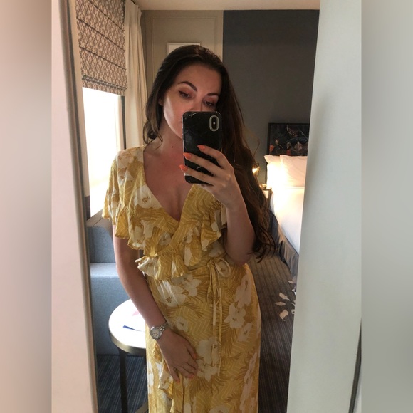 Amuse Society Frill Seeker Maxi Dress - Picture 4 of 4